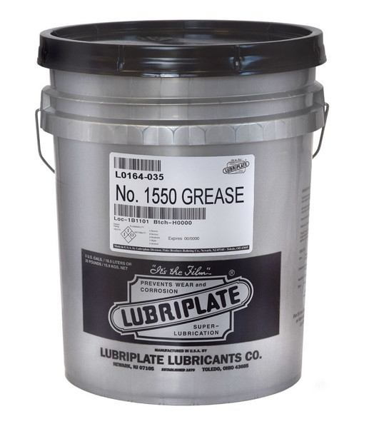 Lubriplate 1550, Lithium complex, heavy duty, NLGI No. 0 for auto grease systems (5 GAL PAIL)