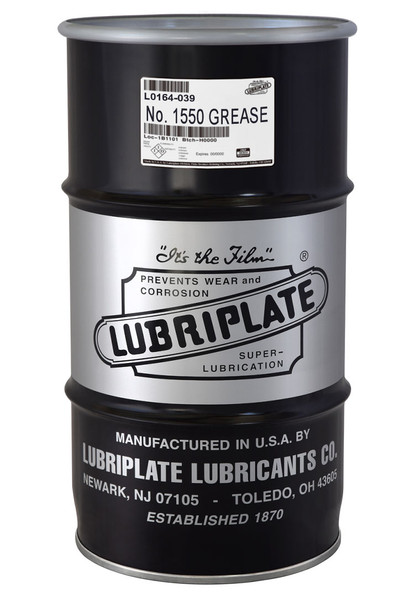 Lubriplate 1550, Lithium complex, heavy duty, NLGI No. 0 for auto grease systems (1/4 DRUM)