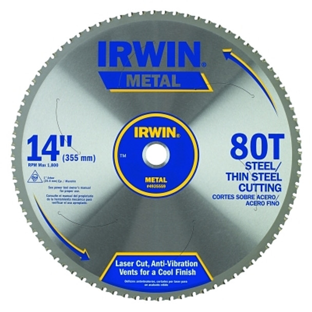 Irwin Metal Cutting Blades, 14 in, 80 Teeth (1 EA / EA)
