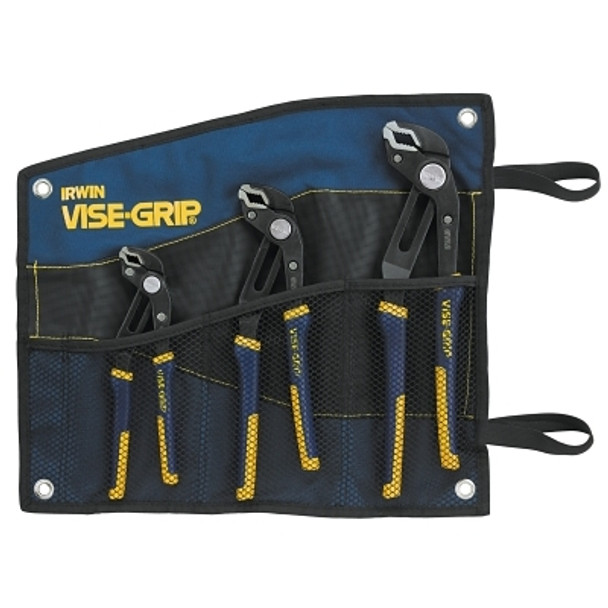 3-pc GrooveLock Pliers Sets, 8 in; 10 in; 12 in (2 ST / BX)