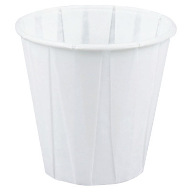 Paper Drinking Cups, 3 1/2 oz, White (2500 EA / CA)