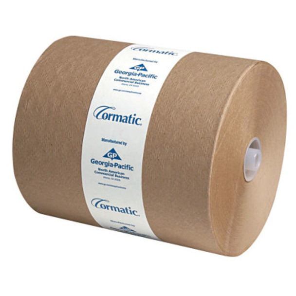 Cormatic Hardwound Roll Towels, 8 1/4 x 700ft, Brown (6 EA / CT)
