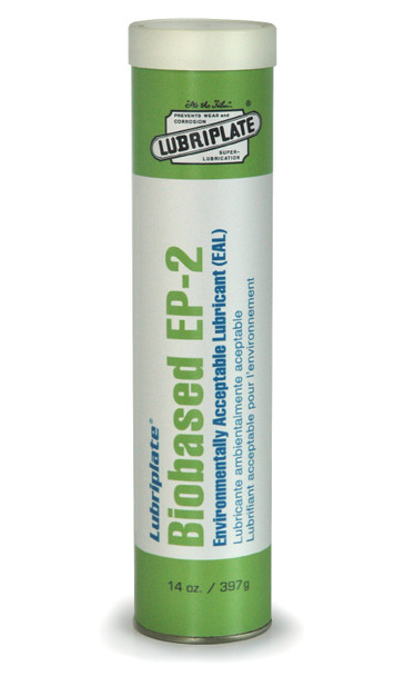 LUBRIPLATE BIOBASED EP-2, 14 oz. Cartridge, (10 CT/PK)