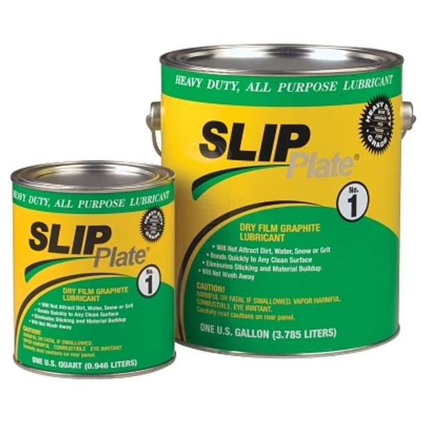 Precision Brand SLIP Plate No. 1 Dry Film Lubricants, 1 qt Can (6 EA / CA)