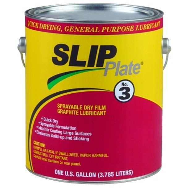 Precision Brand SLIP Plate No. 3 Dry Film Lubricants, 5 gal Pail (1 EA / EA)