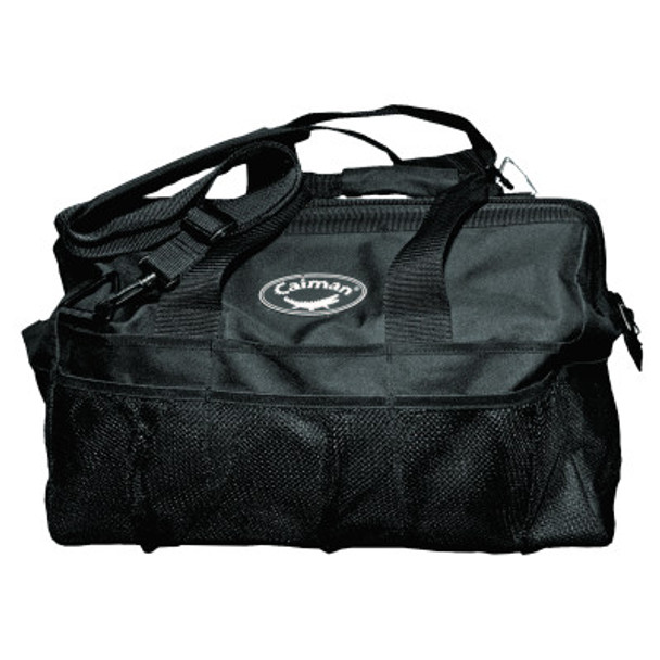 Gator-Mouth Tool Bag, 23 Compartments, 13 in D x 20 in W, Black (1 EA)