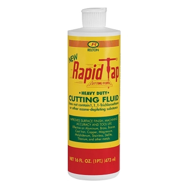 Relton Rapid Tap Heavy Duty Cutting Fluid, 1 pt, Squeeze Bottle (12 CAN / CS)