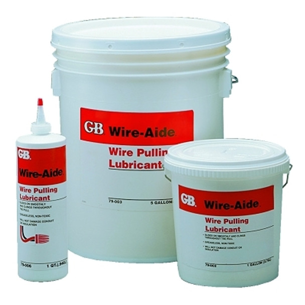 Gardner Bender Wire-Aide Wire Pulling Lubricants, 1 gal Pail (4 PAL / CS)