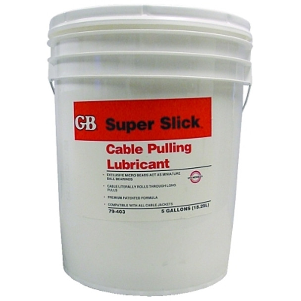 Gardner Bender Super-Slick Cable Pulling Lubricants, 5 gal Pail (1 PA / PA)