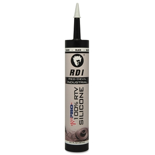 Red Devil RD PRO Industrial Grade RTV Sealant, 9 oz Cartridge, Black (12 CTG / CS)