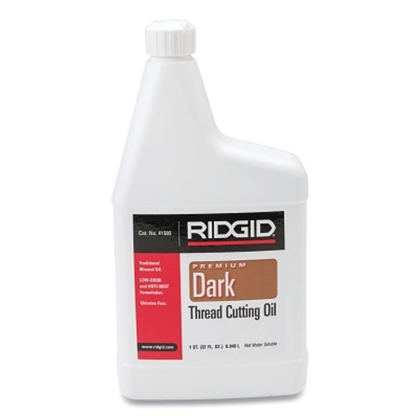 Ridgid Thread Cutting Oils, Dark, 1 qt (12 BTL / CS)