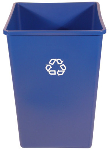 Newell Rubbermaid Recycling Containers, 35 gal, Blue (1 EA/PK)
