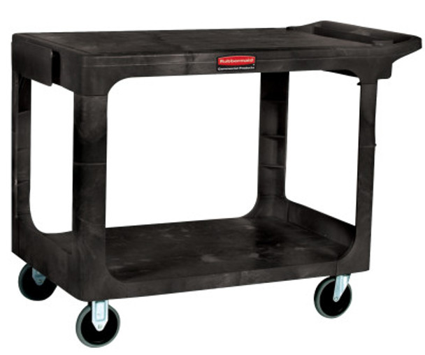 Newell Rubbermaid Heavy-Duty Flat Shelf Utility Carts, 500 lb, 38 1/2 X 17 1/4 X 38 1/8h, Beige (1 EA/EA)