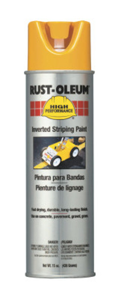 RUST-OLEUM 18-OZ YELLOW STRIPING PAINT (6 CN / CA)