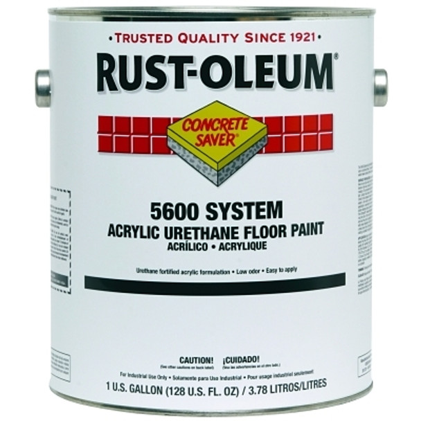 Rust-Oleum 5600 SYSTEM ACRY URET FLR PAINT SILVER GRAY 1-GA (2 GA / CA)