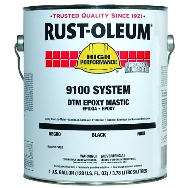 Rust-Oleum 402 BLACK HIGH PERFORMANCE EPOXY REQUIRES 91 (2 GA / CA)