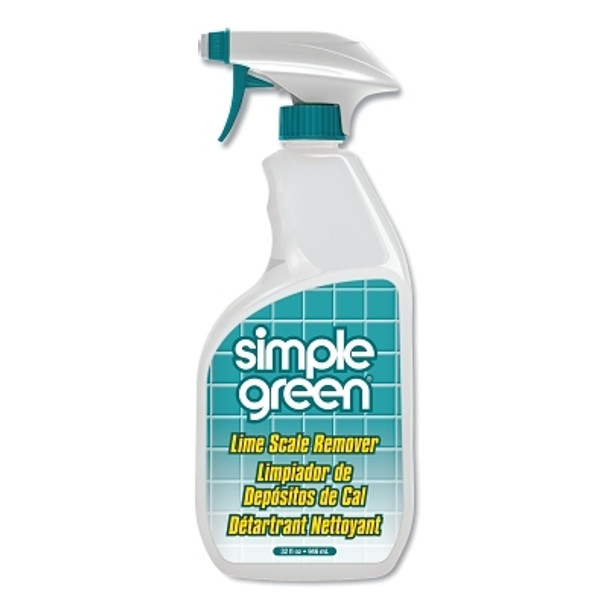 Simple Green Lime Scale Remover, 32 oz Trigger-Spray Bottle, Wintergreen (12 EA / CA)