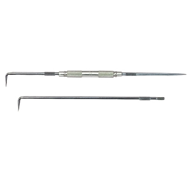 Improved Scribers, 9 in, Steel, Straight Point; Short Bent Point (1 EA)