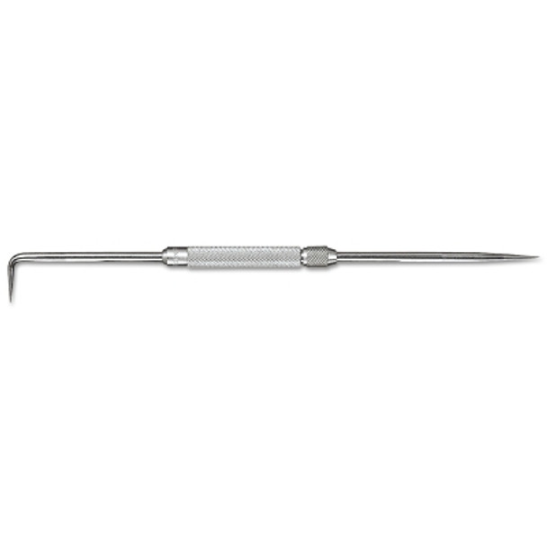 Adjustable Sleeve Scribers, 8 in, Steel, Straight Point; Bent Point (1 EA)