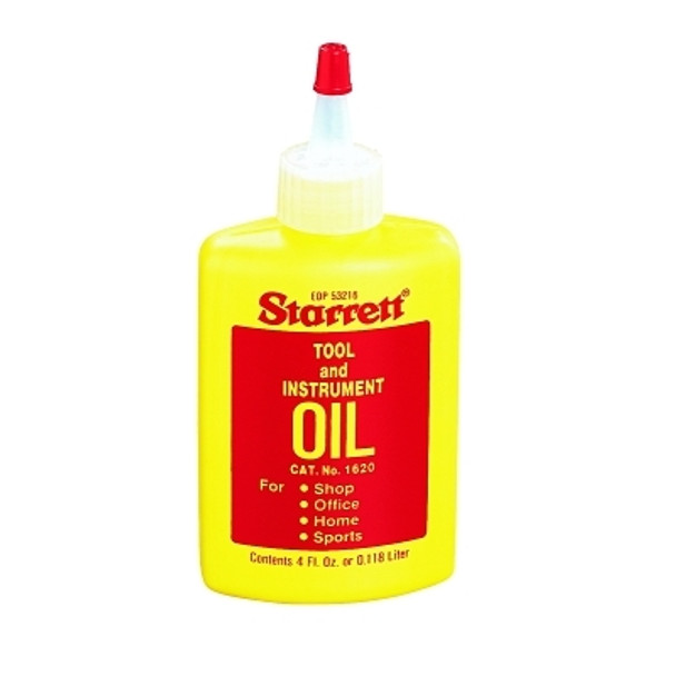 L.S. Starrett Tool & Instrument Oils, 4 oz, Bottle (12 BTL / BOX)