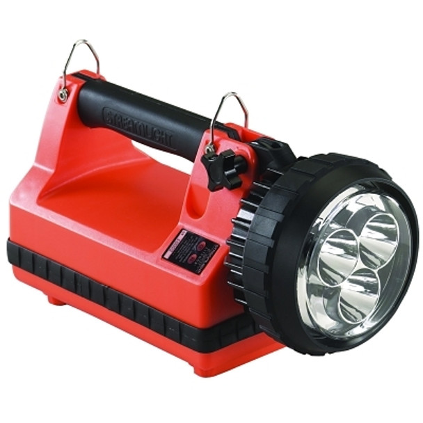 Streamlight E-Spot LiteBox Rechargeable Lantern, 1-6V Batt, 330 to 540 lm, Orange, Shoulder Strap and Mounting Rack (1 EA / EA)