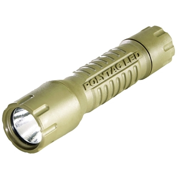 Streamlight PolyTac LED Flashlights, 2 3V, 275 Lumens, Coyote (1 EA / EA)