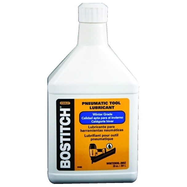 Bostitch Industrial Cold Weather Pneumatic Tool Lubricants, 20 oz, Bottle (6 BO / CA)