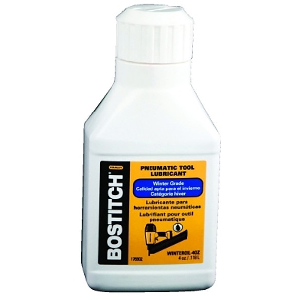 Bostitch Industrial Cold Weather Pneumatic Tool Lubricants, 4 oz, Bottle (12 BO / CA)