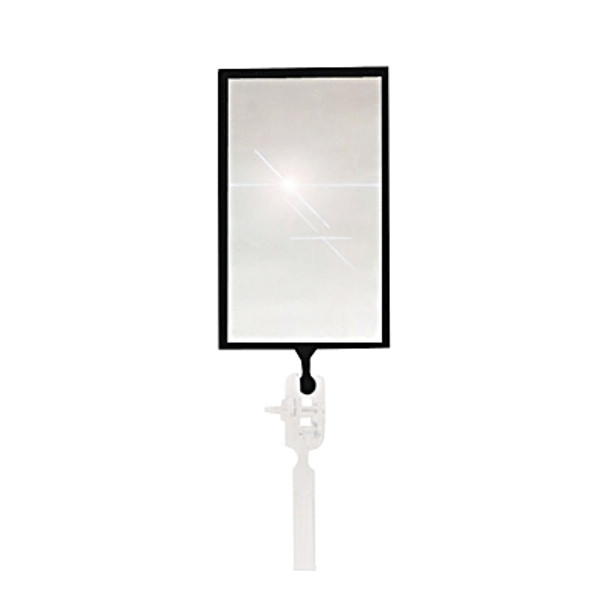 Ullman Inspection Mirror Refill, Oval, 1 in W x 2 in L (12 EA / BX)