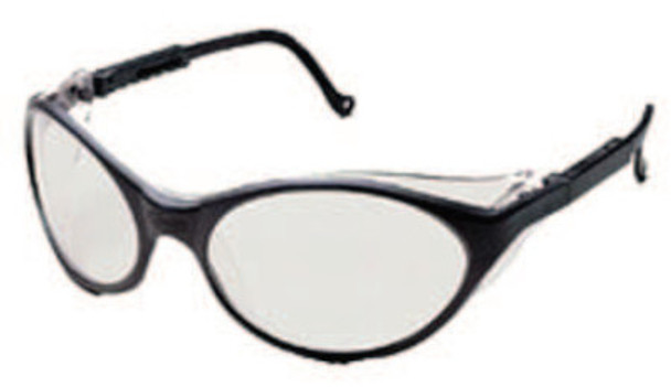 Bandit DuoFlex Safety Spectacles, Mirror Lens, Anti-Scratch/HC, Blue Frame (10 EA / BOX)