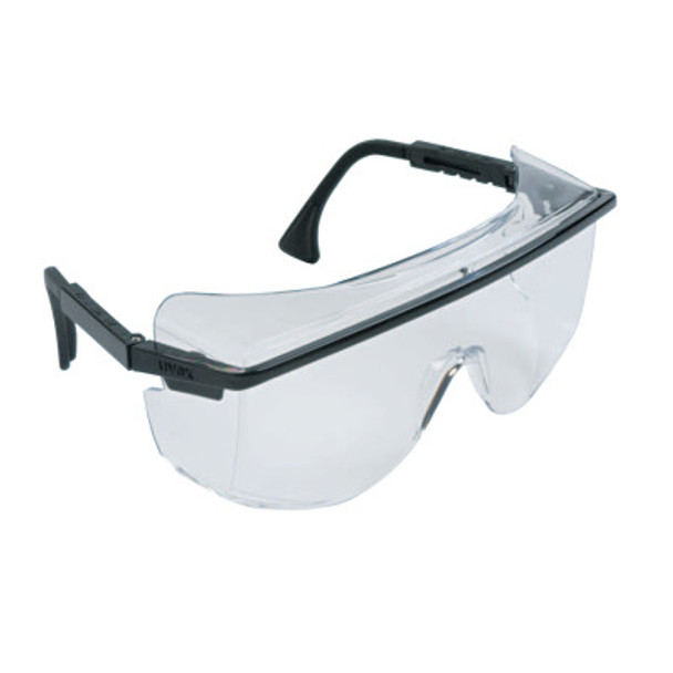 Astrospec OTG 3001 Eyewear, Gray Lens, Polycarbonate, Anti-Fog, Black Frame (1 EA)