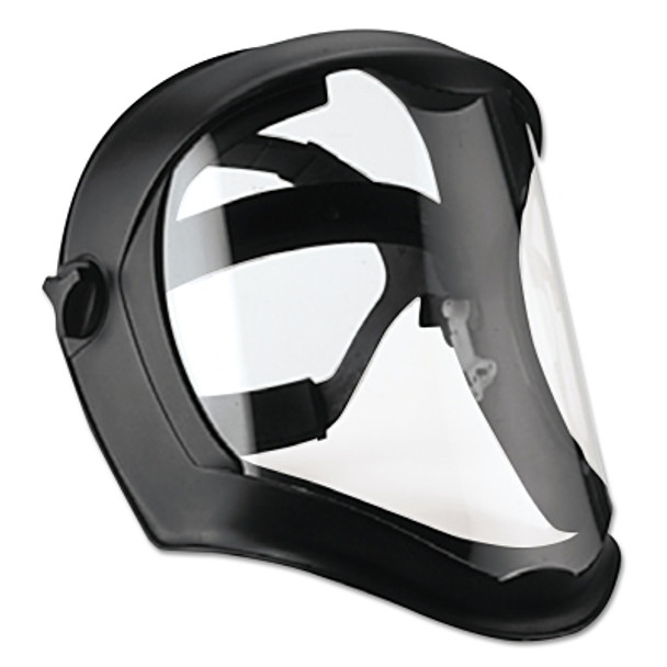 Bionic Face Shields, Polycarbonate, Anti-Fog/Hardcoat Visor, Clear/Black Matte (1 EA)
