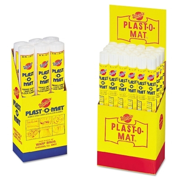 Warp Brothers Plast-O-Mat Heavy Duty Ribbed Floor Runner 25' (6 RL / CA)