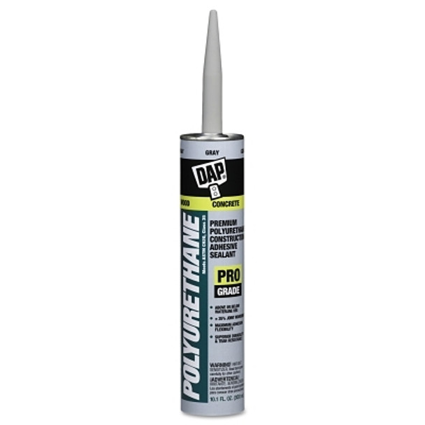 DAP Premium Polyurethane Adhesive Sealants, 10.1 oz , Gray (12 EA / CA)