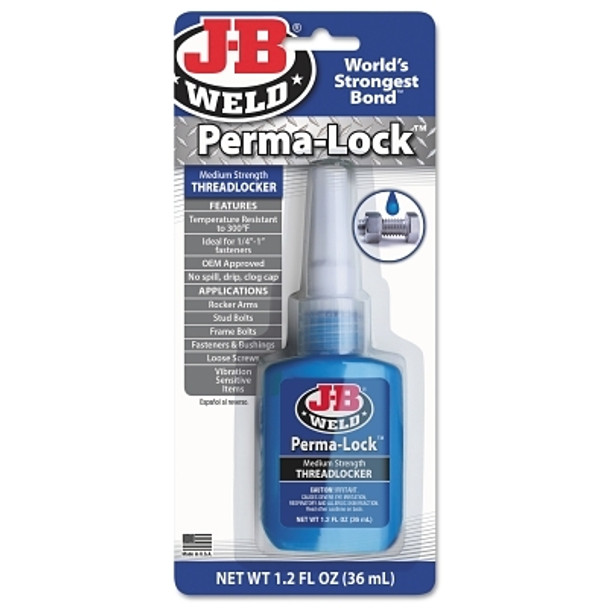 J-B Weld J-B Weld Perma-Lock Threadlocker, 36 mL, Blue (6 EA / CT)