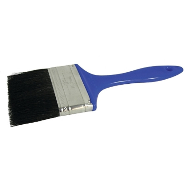 Weiler Chip & Oil Brushes, 3 in wide, 1 3/4 in trim, Black China, Plastic handle (1 EA / EA)