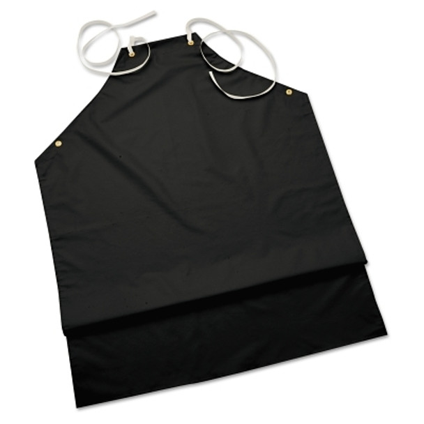 CPP Supported Aprons, 35 in X 45 in, Hycar, Black (12 EA / DZ)