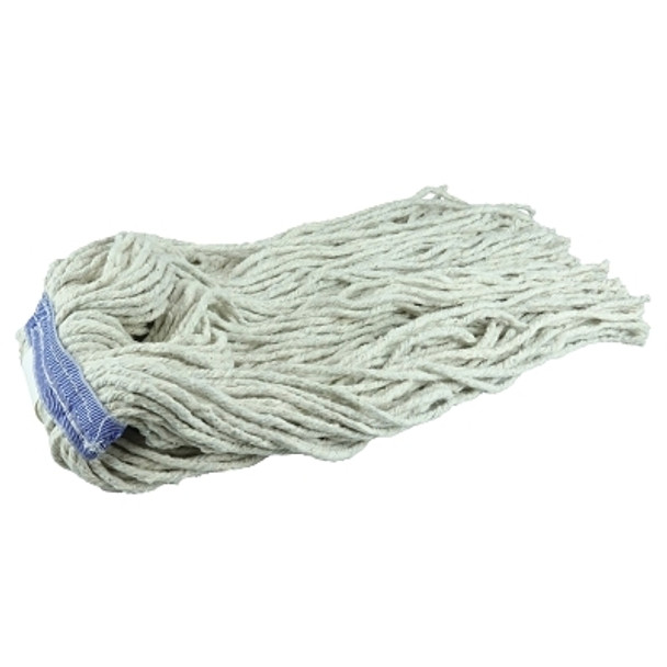 Weiler Mops and Accessories, Wet Mop Heads, 8-ply Tight Twist Cotton (12 EA / CTN)