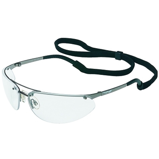 Fuse Eyewear, Clear Lens, Polycarbonate, Fog-Ban Anti-Fog, Gunmetal Frame, Metal (10 PR / BX)
