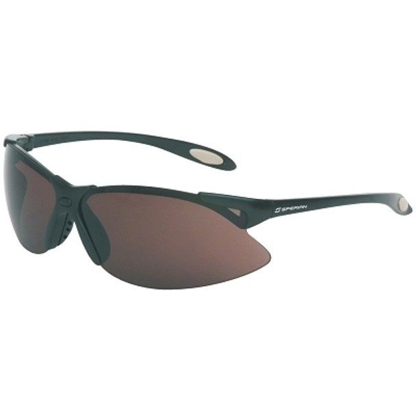 A900 Series Eyewear, TSR Gray Lens, Polycarbonate, Hard Coat, Black Frame (10 PR / BX)