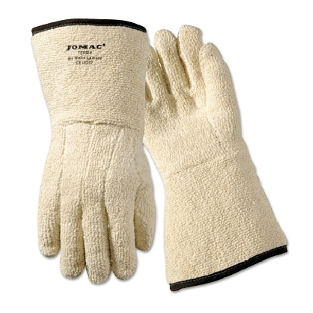Jomac KELKLAVE Autoclave Gloves, Large, 5 in Cuff Length, Natural White (12 PR / DZ)