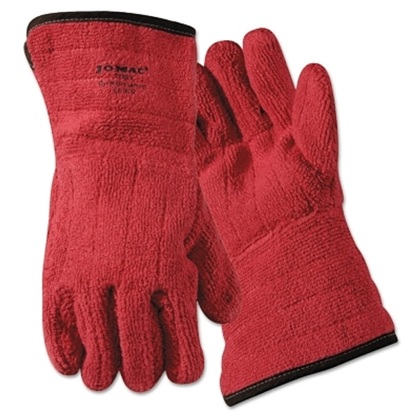 Jomac Cotton Lined Gloves, Flame Retardant, X-Large, Red (12 PR / DZ)