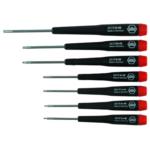 Torx Precision Screwdriver Sets, Torx, 7 Piece (1 SET / SET)