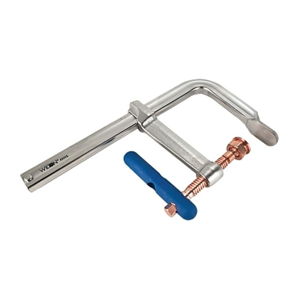 4800S Series Heavy-Duty Spark-Duty Copper-Plated F-Clamp, 24 in Opening, 7 in Throat Depth, 4,880 lb Load Cap (1 EA)