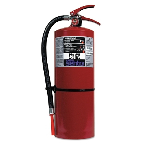 SENTRY Dry Chemical Hand Portable Extinguishers, Class ABC, 5 lb Cap. Wt. (1 EA)