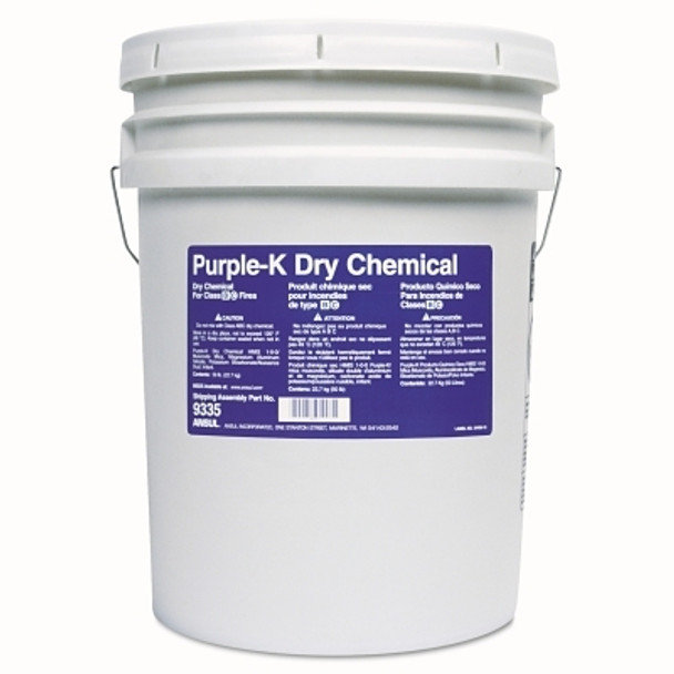 Purple-K Dry Chemical Extinguishing Agents, 50 lb Pail (1 EA)