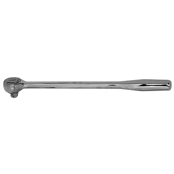 3/8" Drive Ratchets, Round, 10 in, Chrome (1 EA)