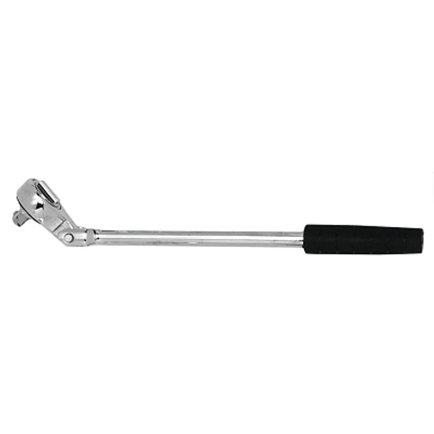 3/8" Drive Ratchets, Flex, 10 3/4 in, Chrome, Nitrile Grip (1 EA)