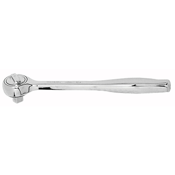 3/8" Drive Ratchets, Pear, 7 1/32 in, Chrome, Contour Handle (1 EA)