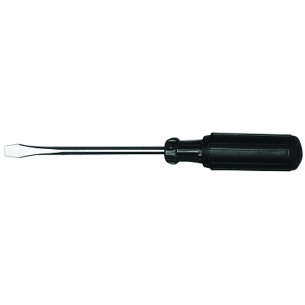 Cushion Grip Slotted Screwdrivers, 1/4 in, 10 1/4 in Overall L (1 EA)